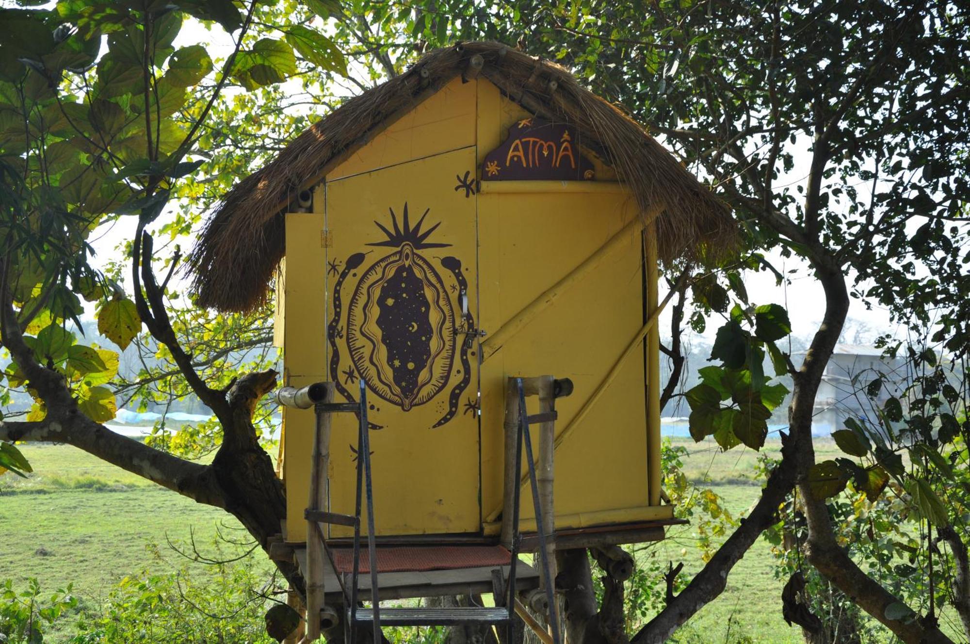 Pemsee'S Tree Town - Eco-Friendly,Tree House Hostel Саураха Екстериор снимка
