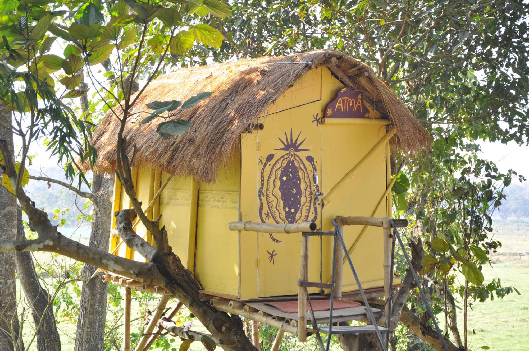 Pemsee'S Tree Town - Eco-Friendly,Tree House Hostel Саураха Екстериор снимка