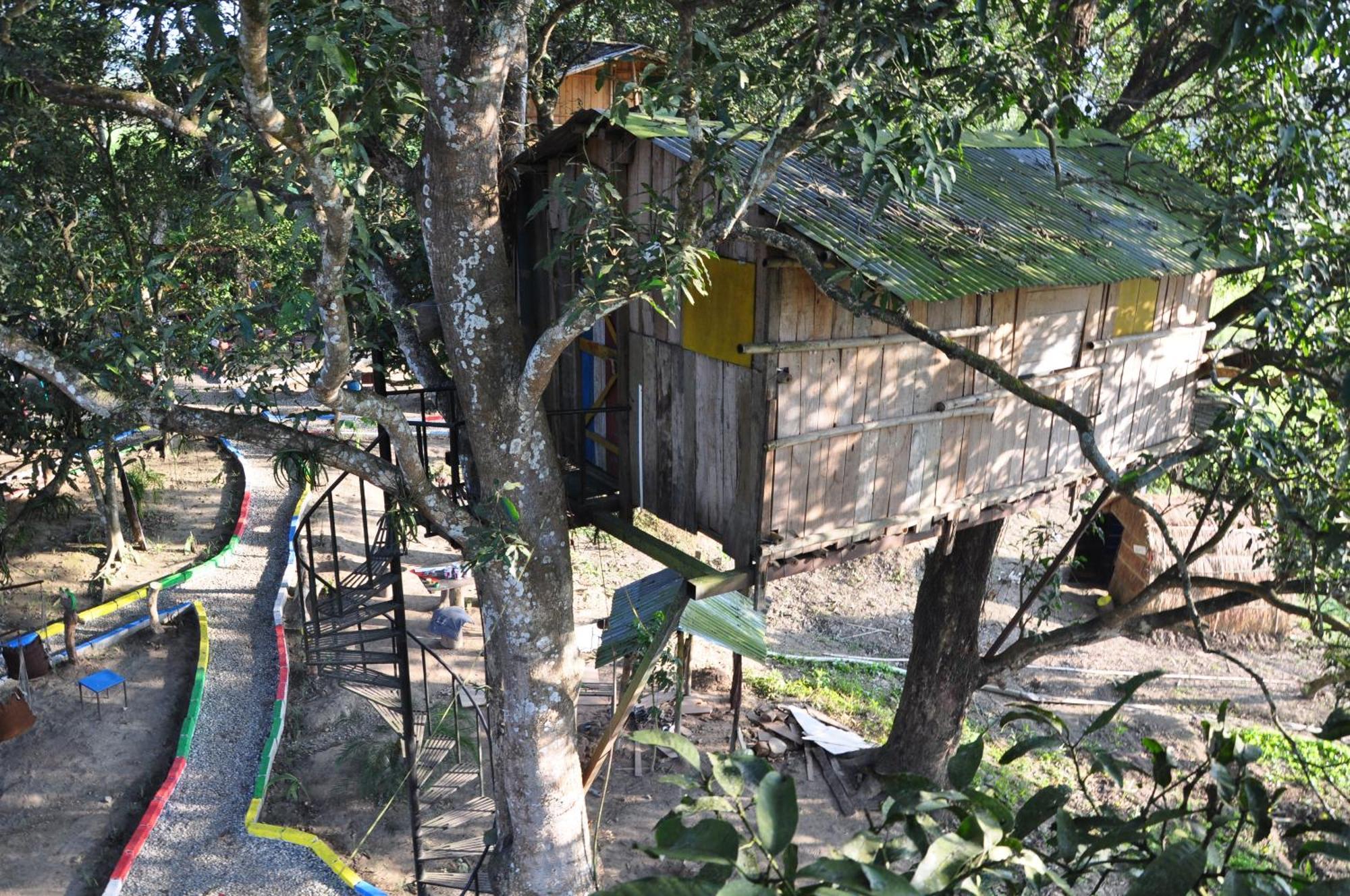 Pemsee'S Tree Town - Eco-Friendly,Tree House Hostel Саураха Екстериор снимка