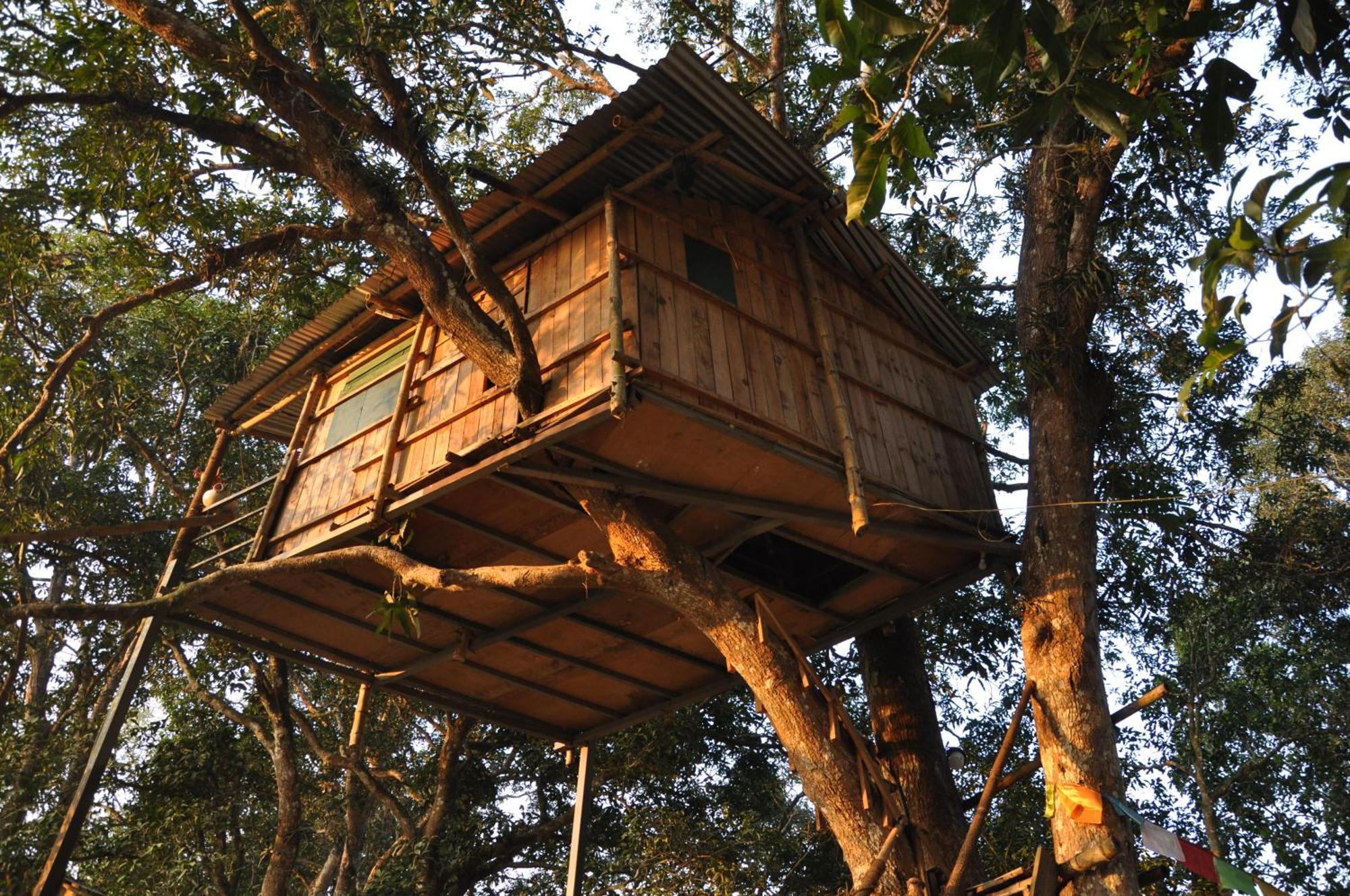 Pemsee'S Tree Town - Eco-Friendly,Tree House Hostel Саураха Екстериор снимка