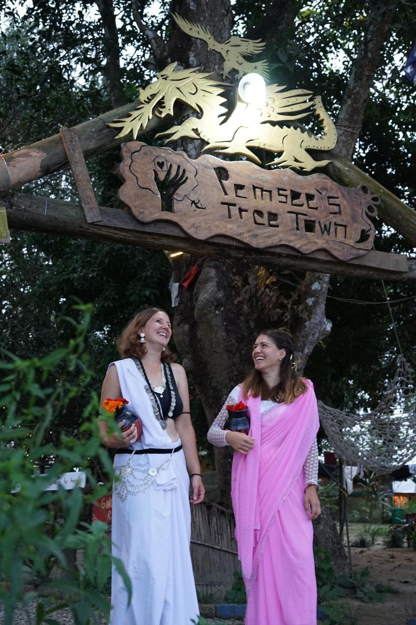 Pemsee'S Tree Town - Eco-Friendly,Tree House Hostel Саураха Екстериор снимка