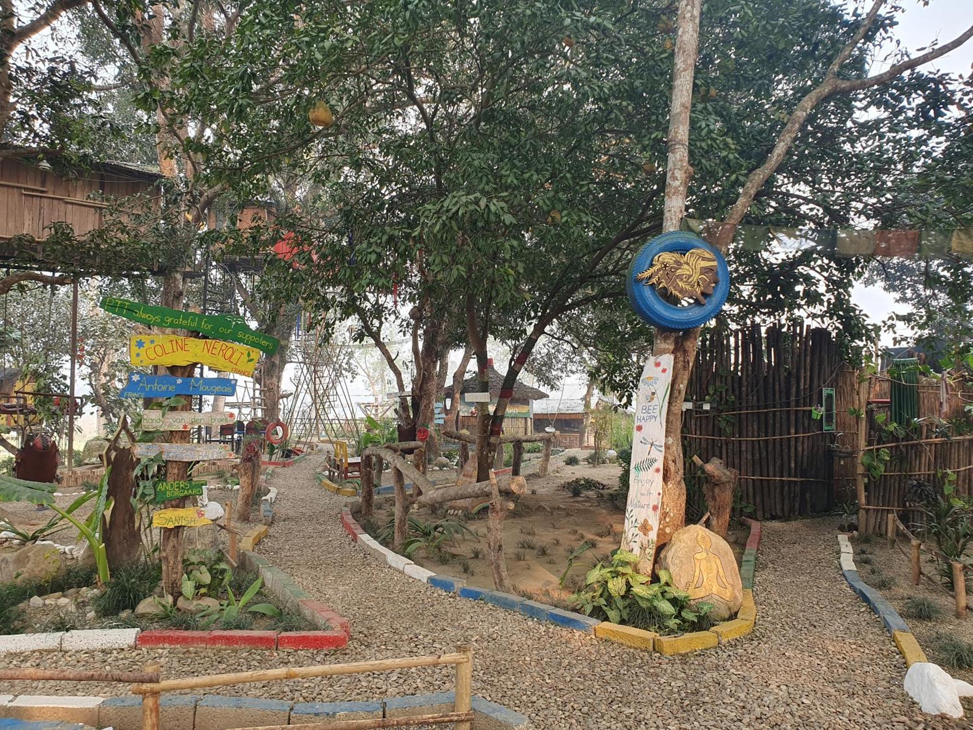 Pemsee'S Tree Town - Eco-Friendly,Tree House Hostel Саураха Екстериор снимка